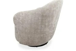 Draaifauteuils-MySons Draaifauteuil Taupe Jimi