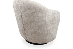 Draaifauteuils-MySons Draaifauteuil Taupe Jimi