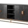 Dressoirs-Richmond Interiors Dressoir 210693 Blackbone Brass
