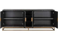 Dressoirs-Richmond Interiors Dressoir 210693 Blackbone Brass