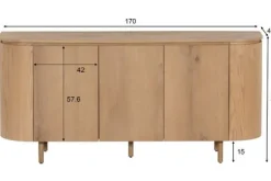 Dressoirs-Livingfurn Dressoir Tobago