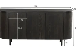 Clearance Dressoir Tobago Dressoirs