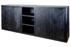 New Dressoir Zwart Tenna Dressoirs