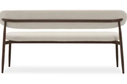 Outlet Eetbank Beige Walnut Kumo Eetbanken