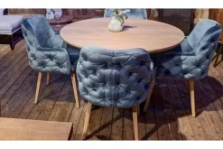 Eetkamerstoelen-Caggia Eetkamer stoel Vance