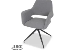 Eetkamerstoel - alpine steel Maeve Eetkamerstoelen