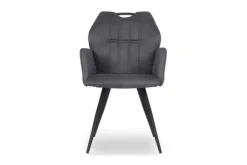 Eetkamerstoelen-Olijk Eetkamerstoel - antraciet Ozark