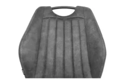 Eetkamerstoelen-Olijk Eetkamerstoel - antraciet Gregory