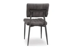 Eetkamerstoelen-Olijk Eetkamerstoel - antraciet Mera