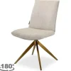 Eetkamerstoelen-Richmond Interiors Eetkamerstoel 212406 Beige Chenille Dakota