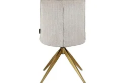 Eetkamerstoelen-Richmond Interiors Eetkamerstoel 212406 Beige Chenille Dakota