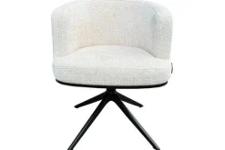 Eetkamerstoelen-Richmond Interiors Eetkamerstoel 212335 Beige Chenille Cheyenne