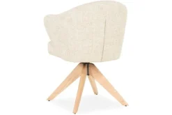 Eetkamerstoelen-Eleonora Meubelen Eetkamerstoel 96344 beige Connor
