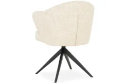 Eetkamerstoelen-Eleonora Meubelen Eetkamerstoel 96340 beige Connor