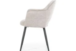 Eetkamerstoelen-Eleonora Meubelen Eetkamerstoel - beige Mellow | 95936 Esmee