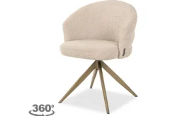 Eetkamerstoelen-Richmond Interiors Eetkamerstoel 213455 Biscotti Zendaya