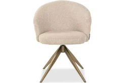 Eetkamerstoelen-Richmond Interiors Eetkamerstoel 213455 Biscotti Zendaya