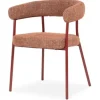 Clearance Eetkamerstoel 250029 burgundy Yovi Eetkamerstoelen