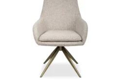 Eetkamerstoelen-Richmond Interiors Eetkamerstoel 215441 Cayenne Brown Lisonne