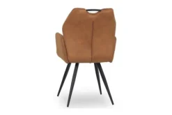 Eetkamerstoelen-Olijk Eetkamerstoel - cognac Ozark