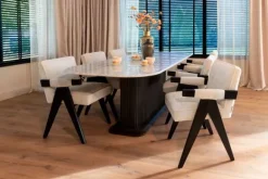 Eetkamerstoelen-Richmond Interiors Eetkamerstoel 211665 Cooper