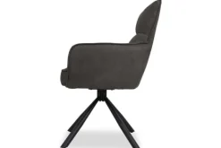 Eetkamerstoelen-Wowen Eetkamerstoel - cowboy 104 grijs Lorena