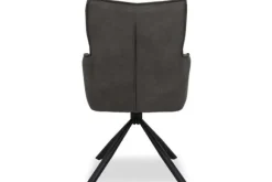 Eetkamerstoelen-Wowen Eetkamerstoel - cowboy 104 grijs Lorena