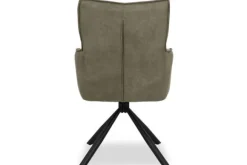 Eetkamerstoelen-Wowen Eetkamerstoel - cowboy 411 olijf Lorena