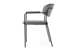 Eetkamerstoel - grijs Blanchett Eetkamerstoelen