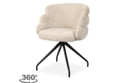 Eetkamerstoelen-Richmond Interiors Eetkamerstoel 212909 Kayla