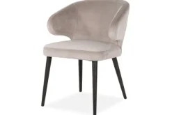 Eetkamerstoel 210466 Khaki Velvet Indigo Eetkamerstoelen