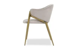 New Eetkamerstoel 210828 Khaki Velvet Gwen Eetkamerstoelen