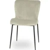 Eetkamerstoelen-Richmond Interiors Eetkamerstoel 210833 Khaki Velvet FR Darby