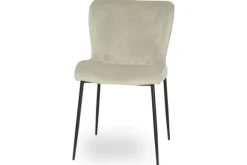 Eetkamerstoelen-Richmond Interiors Eetkamerstoel 210833 Khaki Velvet FR Darby