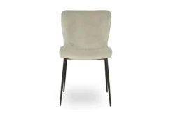 Eetkamerstoelen-Richmond Interiors Eetkamerstoel 210833 Khaki Velvet FR Darby