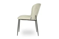 Eetkamerstoelen-Richmond Interiors Eetkamerstoel 210833 Khaki Velvet FR Darby