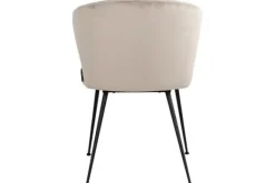 Best Eetkamerstoel 211910 Khaki Velvet Xandra Eetkamerstoelen