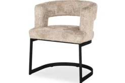 Eetkamerstoelen-Richmond Interiors Eetkamerstoel 212623 Lovely Beige Ellis