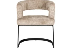 Eetkamerstoelen-Richmond Interiors Eetkamerstoel 212623 Lovely Beige Ellis