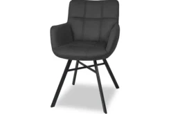 Eetkamerstoel - Luxor Anthracite Matilde Eetkamerstoelen