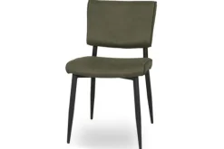 Eetkamerstoelen-Olijk Eetkamerstoel - moss Nevada