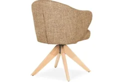 Eetkamerstoelen-Eleonora Meubelen Eetkamerstoel 96347 mosterd Connor