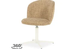 Eetkamerstoelen-Eleonora Meubelen Eetkamerstoel 96328 mosterd Molly