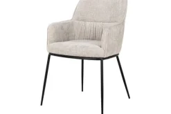 Eetkamerstoelen-Richmond Interiors Eetkamerstoel 211915 Natural Renegade Bella