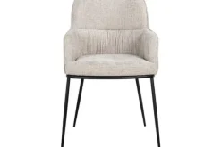 Eetkamerstoelen-Richmond Interiors Eetkamerstoel 211915 Natural Renegade Bella