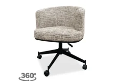 Ronde Fauteuils|Draaifauteuils-Richmond Interiors Eetkamerstoel 211563 Rochenne