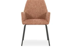 Eetkamerstoelen-Eleonora Meubelen Eetkamerstoel 96339 rood Indy