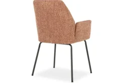 Eetkamerstoelen-Eleonora Meubelen Eetkamerstoel 96339 rood Indy