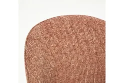 Outlet Eetkamerstoel 96329 rood Molly Eetkamerstoelen