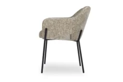 Eetkamerstoelen-Richmond Interiors Eetkamerstoel 211211 Shitake Island Fay